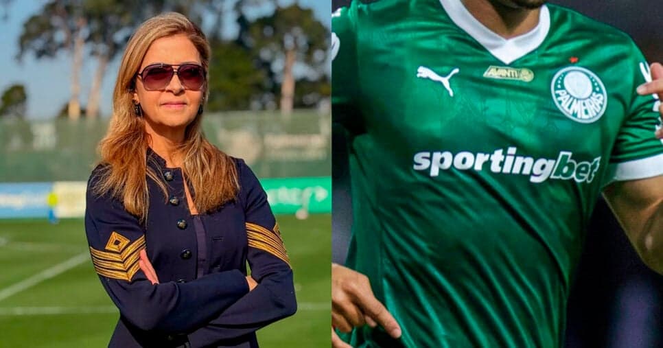 Leila Pereira dá aval no Palmeiras e mira venda de zagueiro de R$95M ao Barcelona