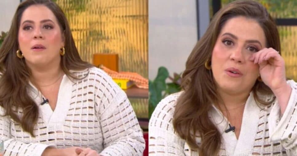 Tati Machado desaba em lágrimas e não se controla com o que vê no Mais Você: "Ah, impossível…"