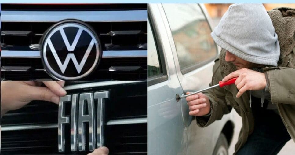 Motoristas com esses carros da Fiat e Volks precisam saber que são os mais roubados hoje (21)