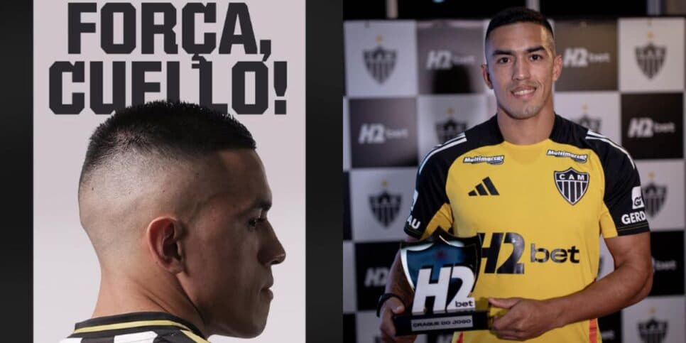 Cuello sofreu uma grave lesão no tornozelo (Reprodução: Instagram)
