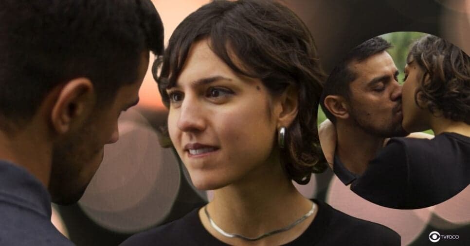 Nova casal em Dona de Mim: Danilo vai se render ao charme de Nina e dar o maior beijão na filha de Filipa