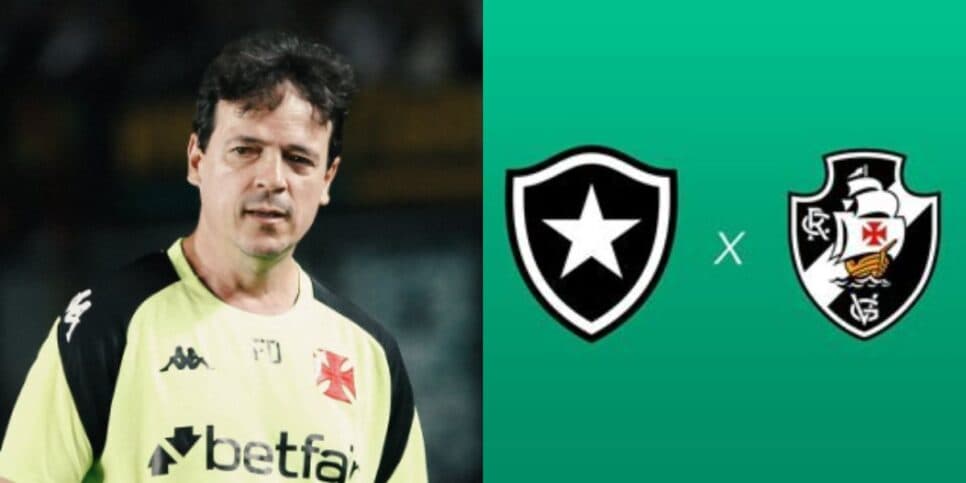 Diniz vibra com 3 possíveis reforços no Vasco para enfrentar o Botafogo