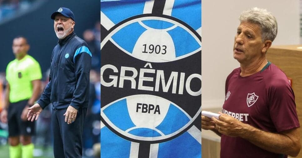 Adeus Mano e novo técnico: Renato Gaúcho ganha data para assumir o Grêmio