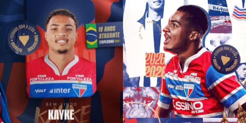 Kayke já aparece no BID do Fortaleza e pode estrear (Reprodução: Instagram) Kayke já aparece no BID do Fortaleza e pode estrear (Reprodução: Instagram)