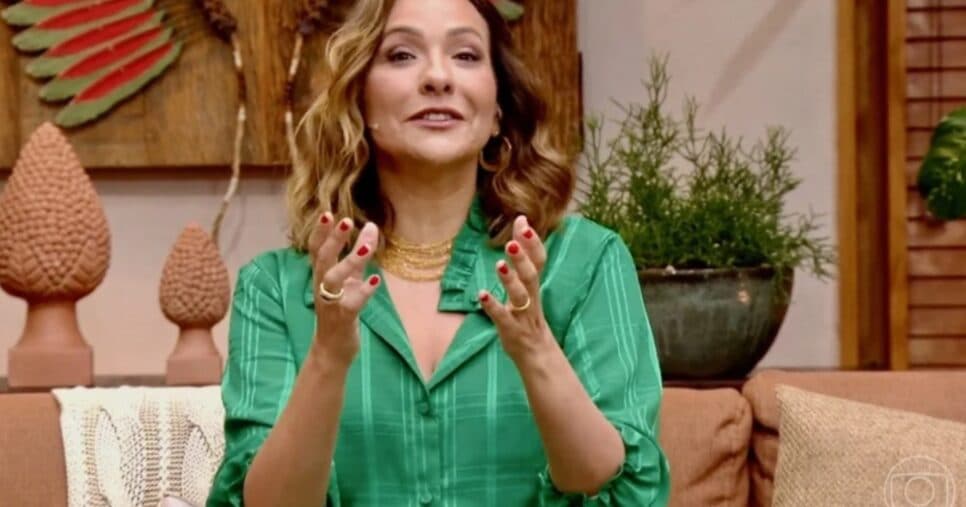 Maria Beltrão é surpreendida ao vivo no É de Casa e tem reação chocante: "Estressadíssima''