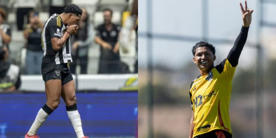 Rony permanecerá no Atlético-MG até o final da temporada (Reprodução: Instagram)
