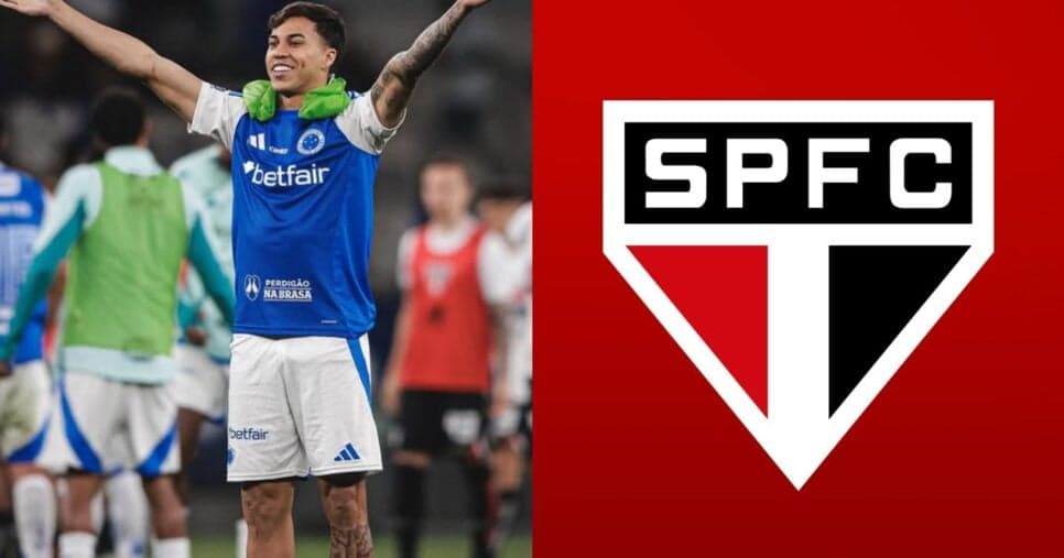 Cruzeiro ciente: Kaio Jorge na mira do São Paulo e prestes a assinar contrato tem decisão final