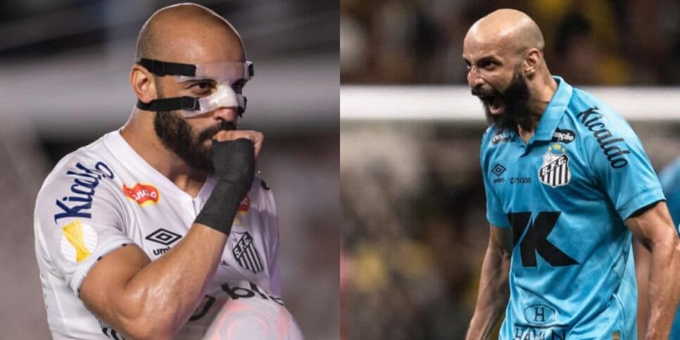 Thaciano voltou a ganhar alguns minutos em campo (Reprodução: Instagram)