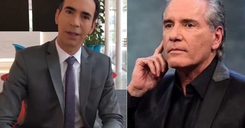 César Tralli expõe toda a verdade sobre sua relação com Roberto Justus: "O tempo todo''