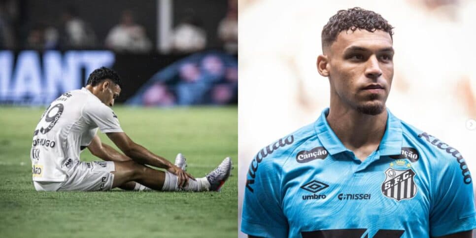 Victor Hugo virou o novo desfalque do Santos (Reprodução: Instagram)