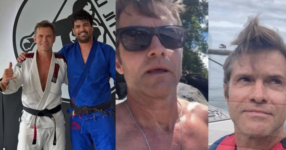 Claudio Heirich atualmente se dedica às artes marciais e está bem diferente (Foto Reprodução/Montagem/Instagram @claudioheinrich)