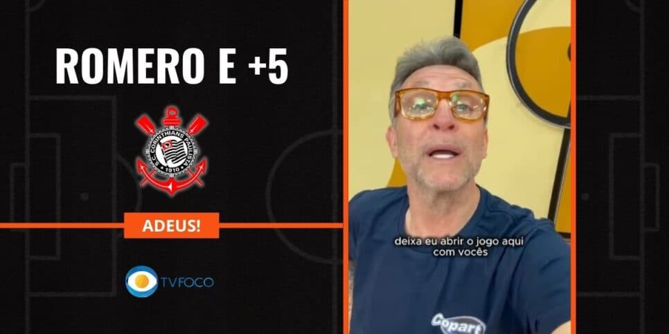 Neto para transmissão e confirma saída de Romero e +5 medalhões no Corinthians em 2026