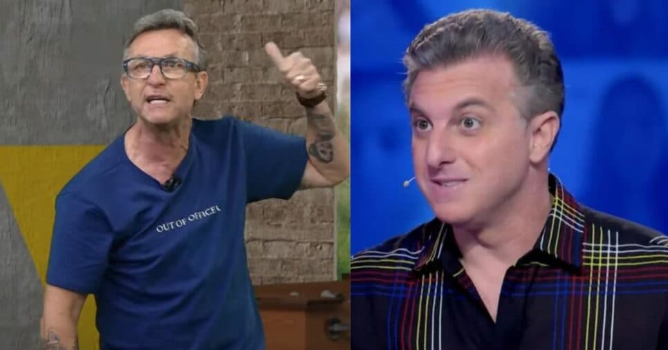 Neto perde a paciência ao vivo na Band e detona o que pensa de Luciano Huck: “Não gosto de você”
