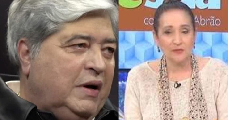 Datena vai ao chão com Sonia Abrão ao desabafar sobre morte de astro e choro: “Nunca vou esquecer”