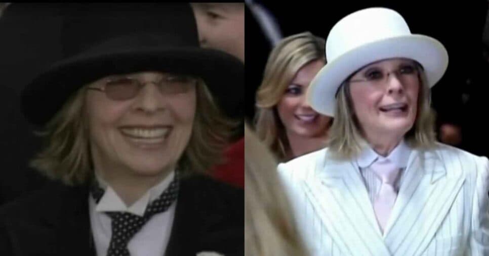 Diane Keaton (Fotos: Reproduções / Globo)