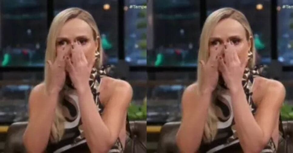 Eliana desabafa a Bial, expõe situação de estupro e desmorona em lágrimas: "Me tocou"