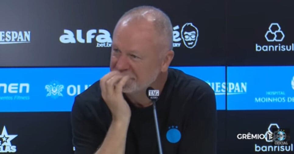 "É muito difícil": Mano Menezes confirma seu futuro no Grêmio com chegada de novo astro