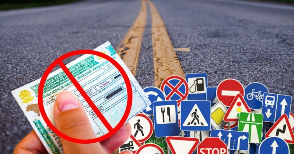 Suspensão da CNH: Lei de trânsito traz multa de quase R$3k por 1 atitude de motoristas