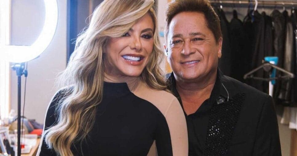 Poliana Rocha, esposa de Leonardo, surge chorando e faz desabafo: "Inferno''
