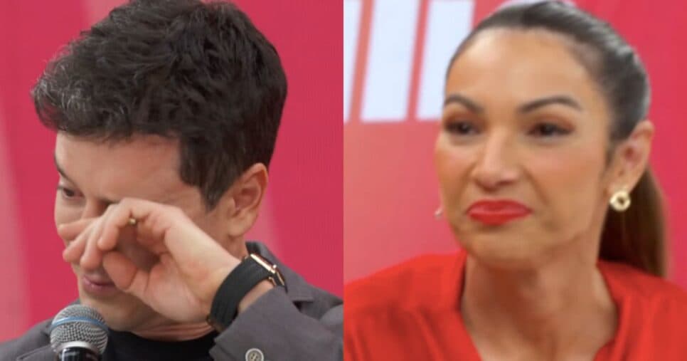 Rodrigo Faro cai no choro com atitude inesperada de Patrícia Poeta na Globo: "Eu não estava esperando isso"