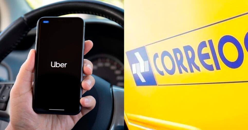 Fim dos Correios? Uber se une a gigante com novo serviço para atingir mais de 10M usuários em 2025