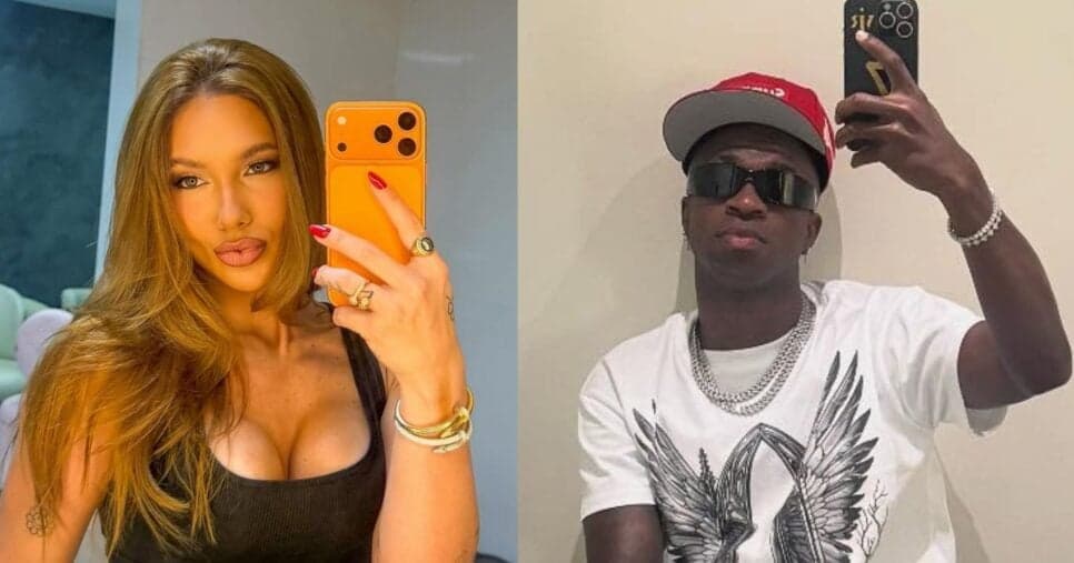 Gravidez? Virginia Fonseca manda teste para Vini Jr. e jogador detona a loira
