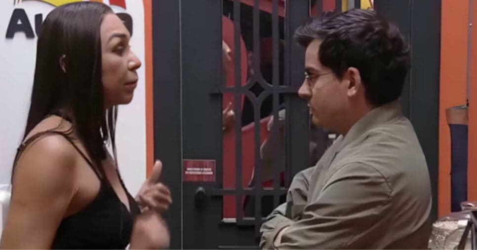 Yoná coloca Dudu Camargo contra a parede e exige distância em A Fazenda 17: "Escândalo"