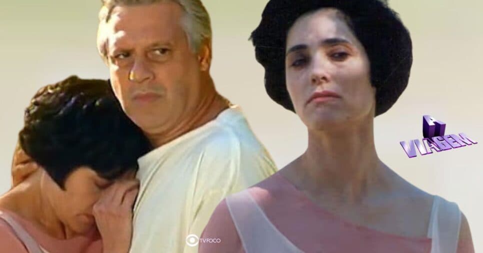 Luto em A Viagem - Otávio aparece para Diná e crava a morte dela: 'Vai se preparando'