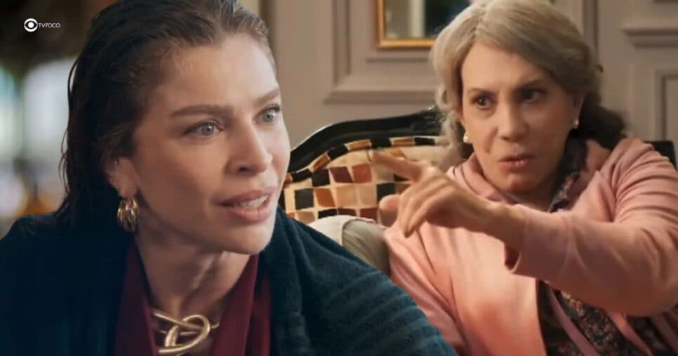 Arminda e Josefa em Três Graças (Foto: Reprodução / Globo / Montagem TV Foco)