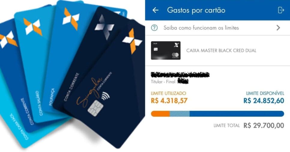 Limite nas alturas: Caixa libera cartão de crédito para clientes que estão fazendo isso