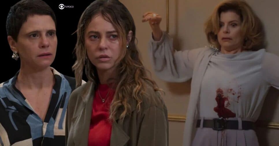 Celina, Heleninha são suspeitas de matar Odete em Vale Tudo (Foto: Reprodução / Globo / Montagem TV Foco)