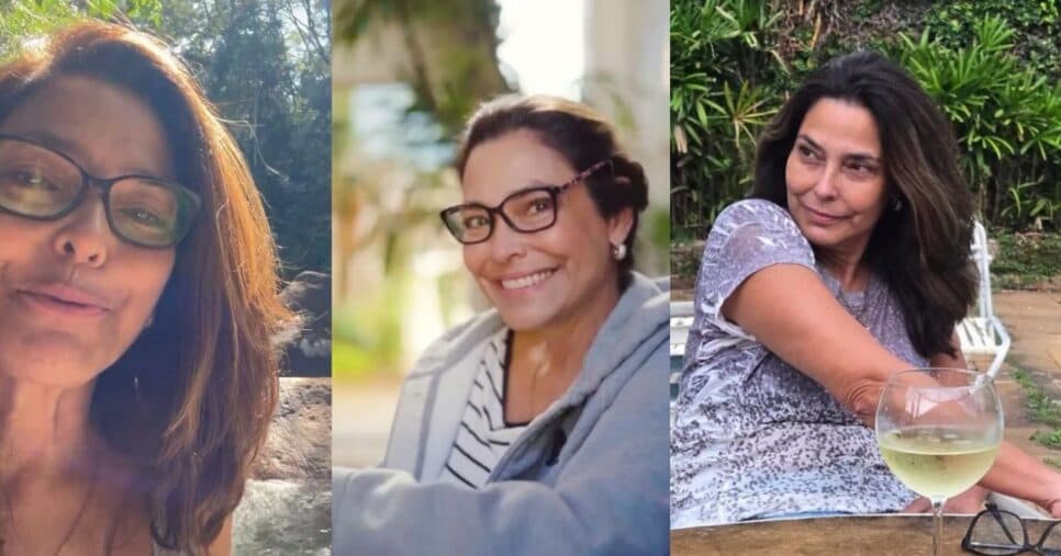 Cliques atuais de Valéria Monteiro (Foto Reprodução/Montagem/Instagram@euvaleriamonteiro)