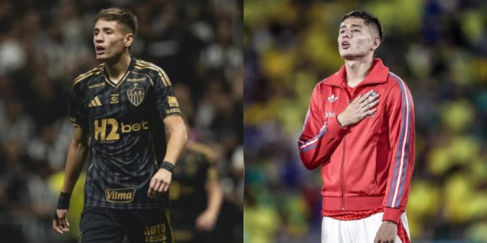 Iván Román desfalcará o Galo contra o Cruzeiro (Reprodução: Instagram)