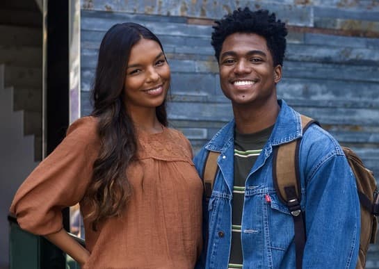 Maggye e Júnior em Três Graças (Foto: Reprodução / Globo)
