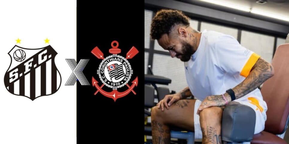 Neymar joga contra o Corinthians? Vojvoda recebe informe do DM do Santos sobre retorno do camisa 10