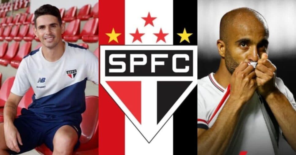 Vão dar adeus? Oscar e Lucas Moura entram na corda bamba do São Paulo e liga alerta de Crespo