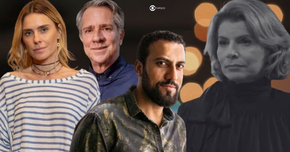 Leila, Eugênio, Olavinho e Odete em Vale Tudo (Foto: Reprodução / Globo / Montagem TV Foco)