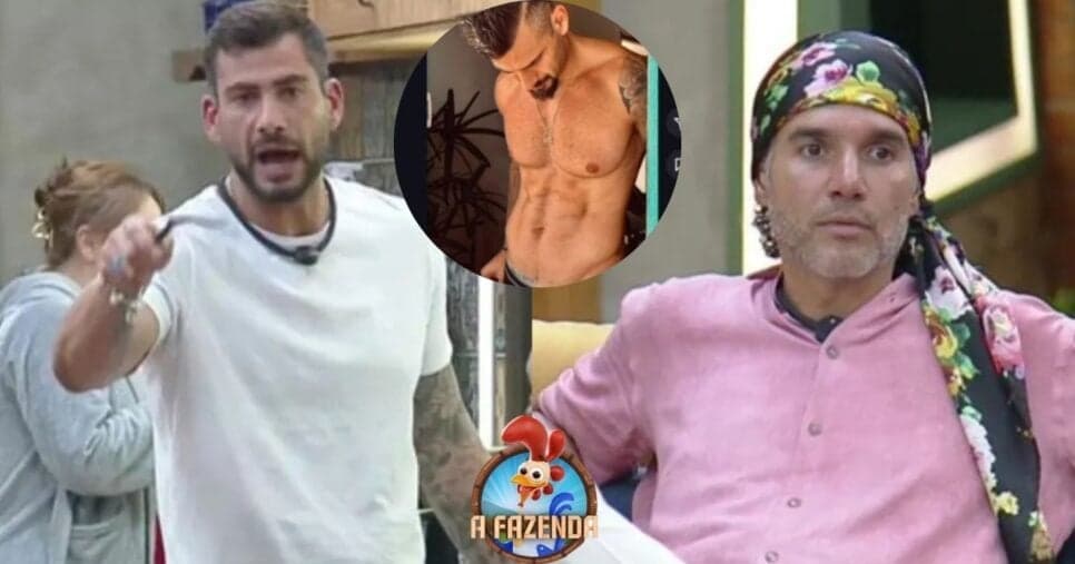 Gay? Prints de mensagens íntimas de Fernando a Nizam são expostos fora de A Fazenda 17: "Você quer?"