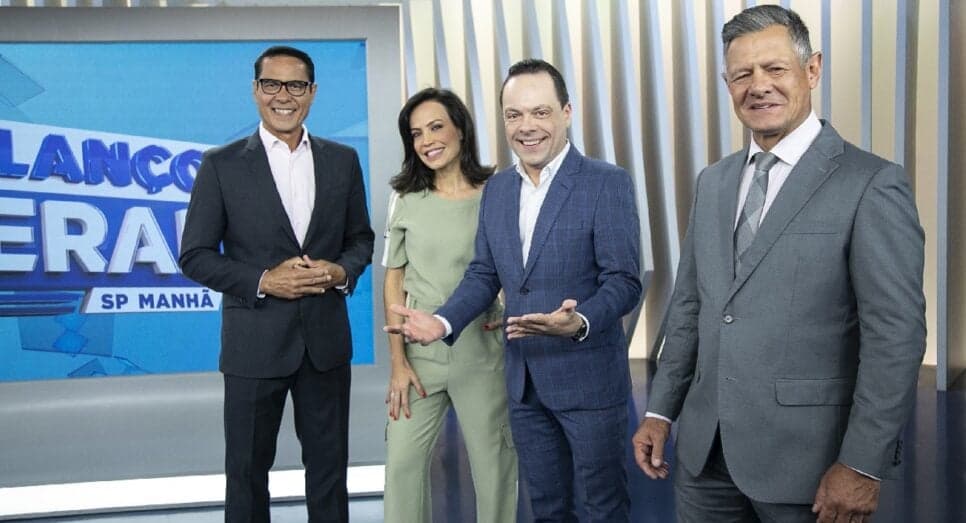 Balanço Geral Manhã conquista o segundo lugar isolado na faixa completa e local