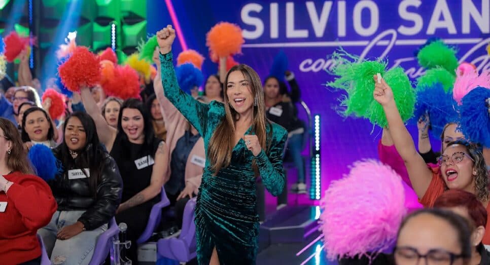 Programa Silvio Santos com Patricia Abravanel consolida a vice absoluta