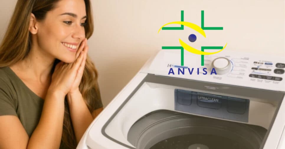 Atenção, donas de casa: ANVISA informa proibição de produto essencial nas máquinas de lavar em 2025