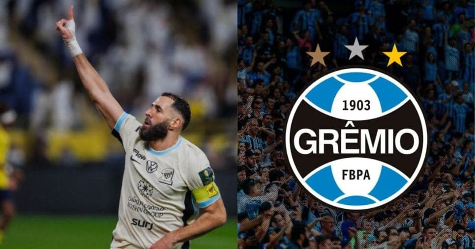 Novo camisa 10? Benzema tem contratação aprovada no Grêmio para 2026