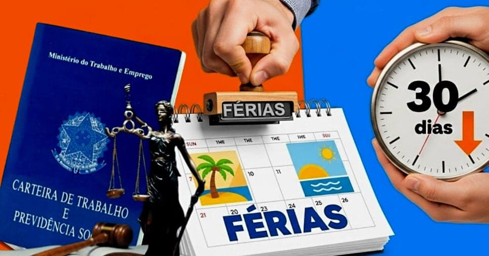 Menos de 30 dias: Nova lei trabalhista traz 2 novas obrigações nas férias dos CLTs