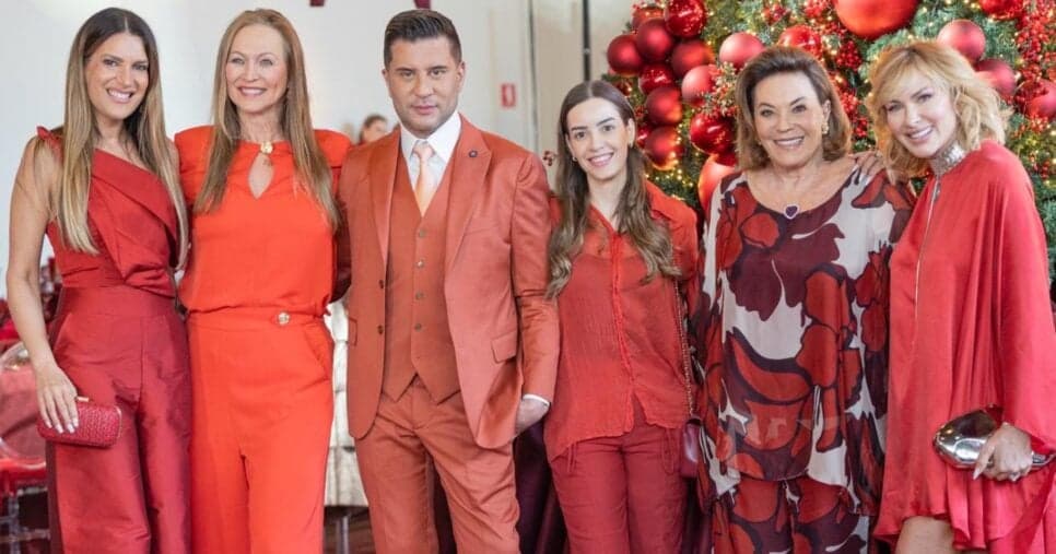 Em clima de Natal, Junior Donatto realiza almoço beneficente repleto de emoção e elegância