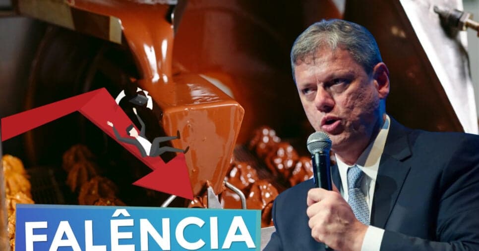 Falência: O fim de fábrica popular de chocolates e venda à rival durante a gestão Tarcísio