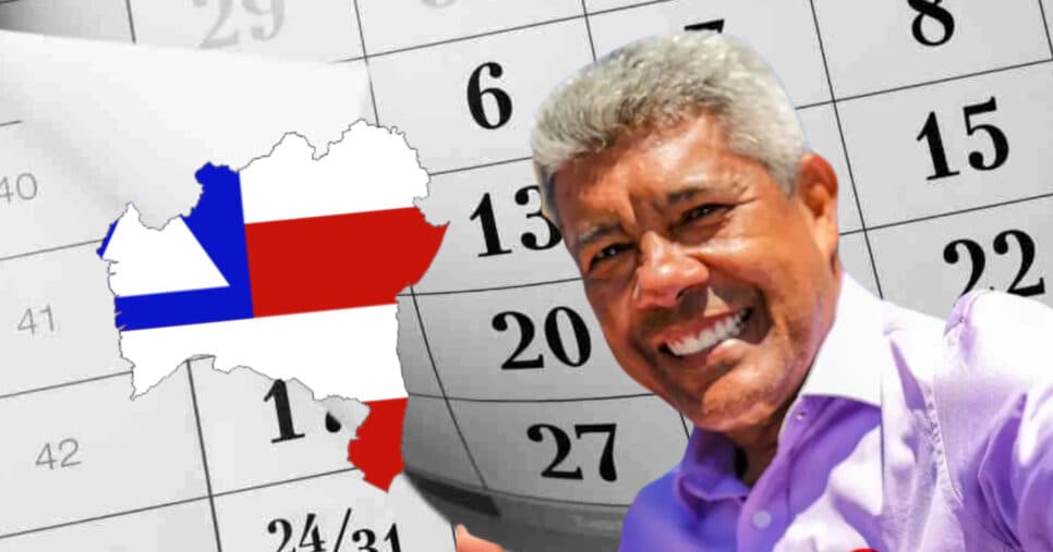 Jerônimo Rodrigues ciente: Feriado é confirmado segunda (18/05) em cidade da BA