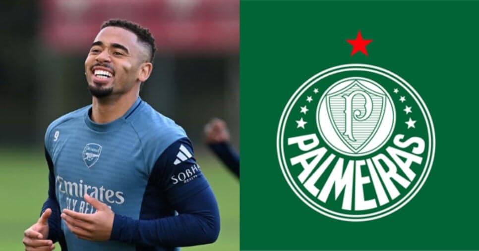 Arsenal define valor para vender Gabriel Jesus ao Palmeiras