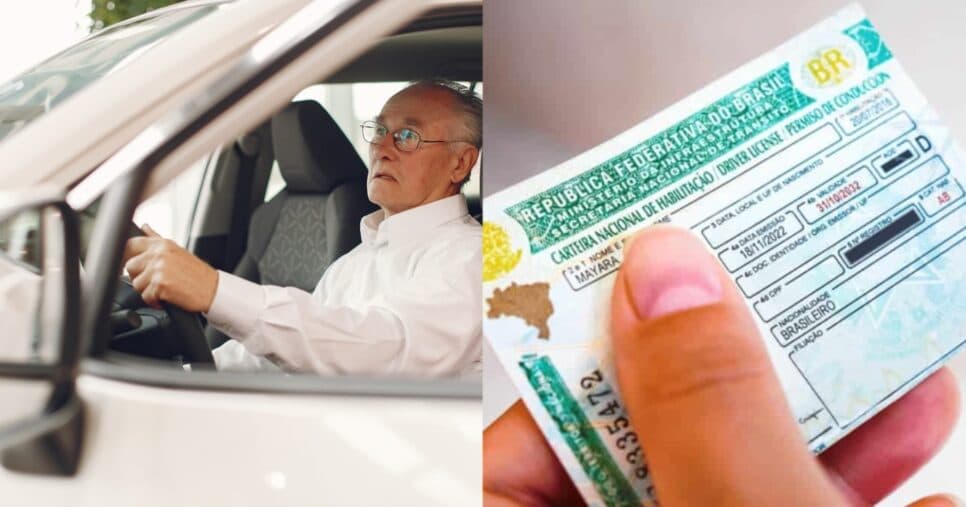 Alerta do Detran: Regra informa quais idosos podem renovar a CNH de graça em 2025