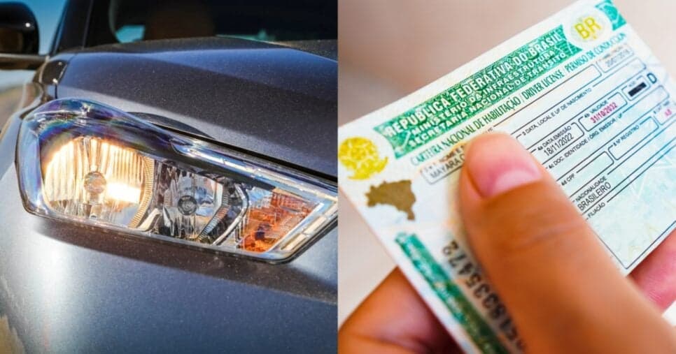Pontos na CNH e Detran ciente: Lei do FAROL em vigor em 2025, traz multa pesada pra quem for pego