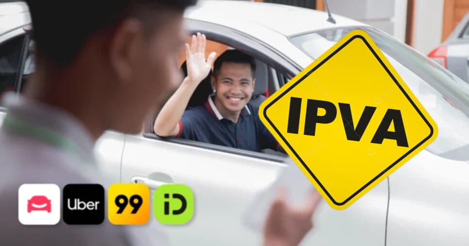 Uber, 99 e InDrive: Motoristas de app ficarão isentos do IPVA em 2026?